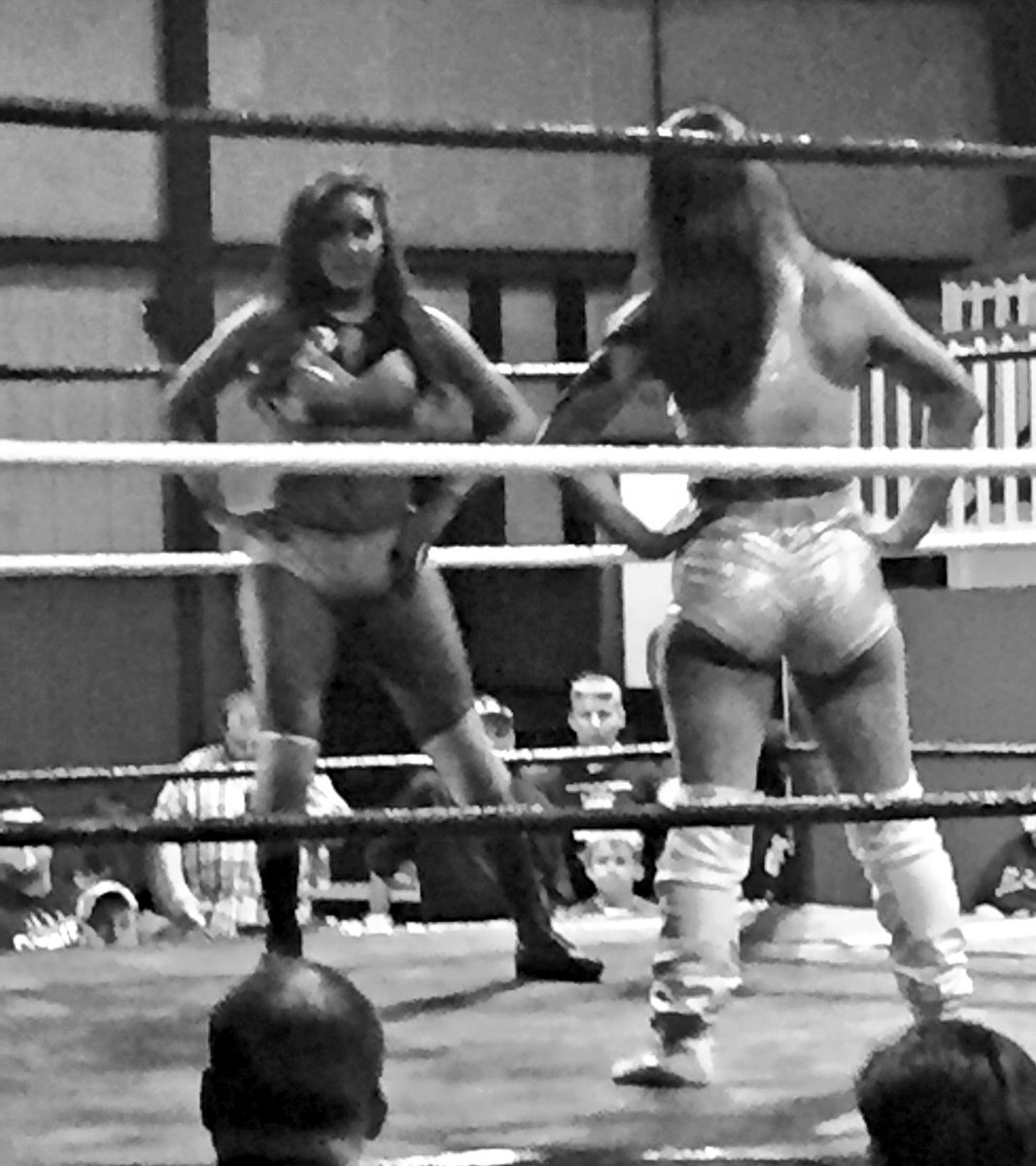 bulletproofdojo's tweet photo. The Ladies of #BulletProofWrestling do battle as @TheBrandiRhodes and @TheAriaBlake go toe-to-toe. https://t.co/sb9Ovu8iHU