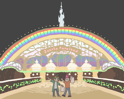 せだごえ in ３リオピュー口ランド（※背景は写真トレスです）