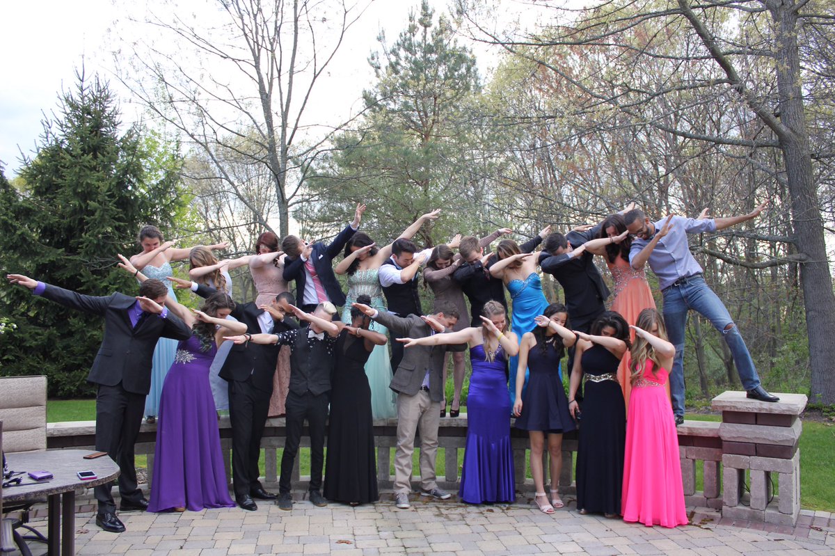 EMUGymClub's tweet photo. Having a great time at our second almost-annual #Promnastics tonight! https://t.co/WltbDZy4px