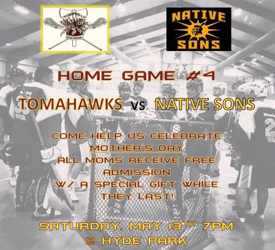 Tusky_Lax's tweet photo. We're home once again tonight! Come help us celebrate Mother's Day early!! https://t.co/IIQlzQ23xU