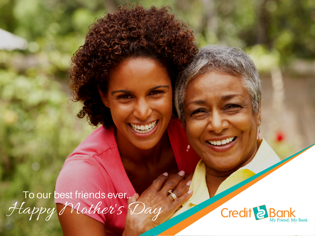 CreditBankPLC's tweet photo. Wishing our all time best-friends a Happy Mother's Day! #MyFriendMyBank #BankWithAFriend https://t.co/xI6kO6DIYH