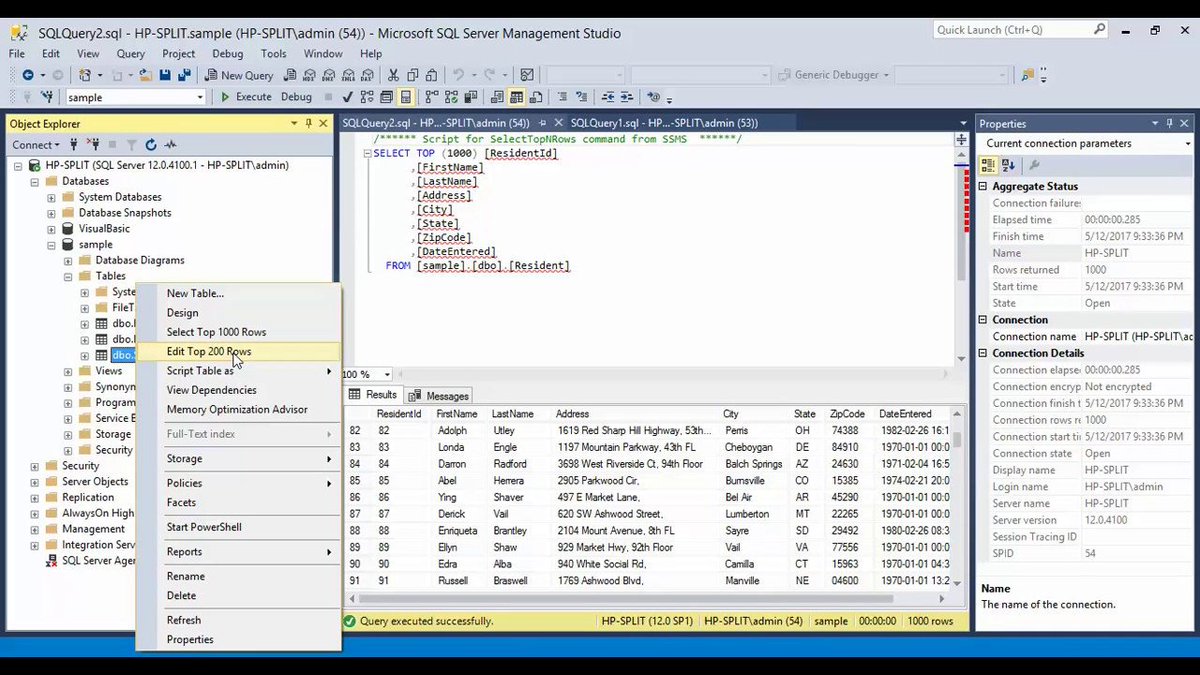dataloco's tweet image. 03 Showing Results of Tables from Database In Microsoft SQL Server dub.io/s/147193 #vbnet #visual_basic