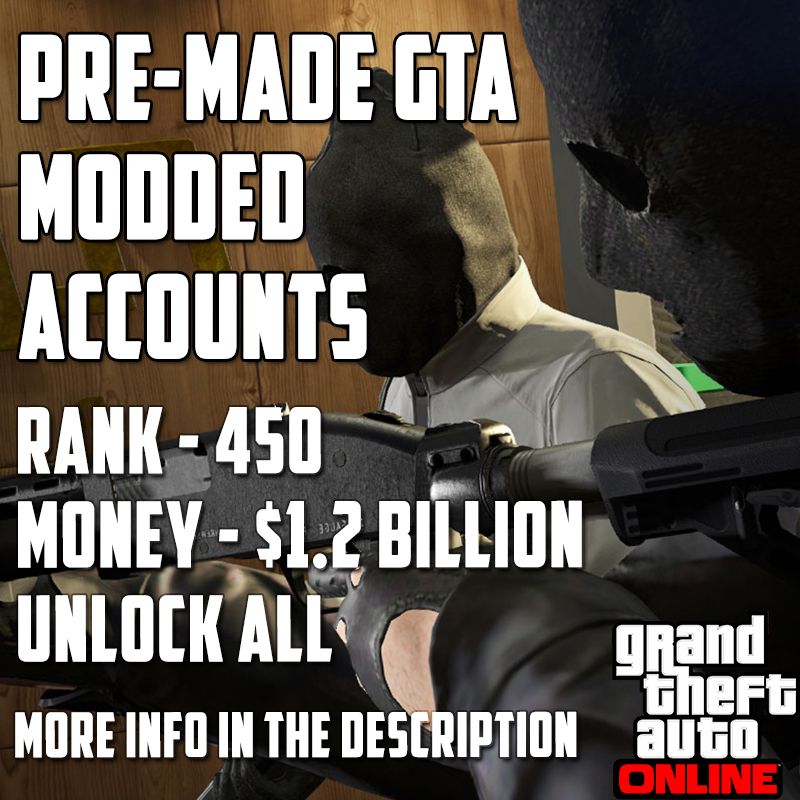 mainmodspot's tweet image. Cheap modded GTA V accounts for PS4 and Xbox one. MESSAGE ME FOR MORE INFO.