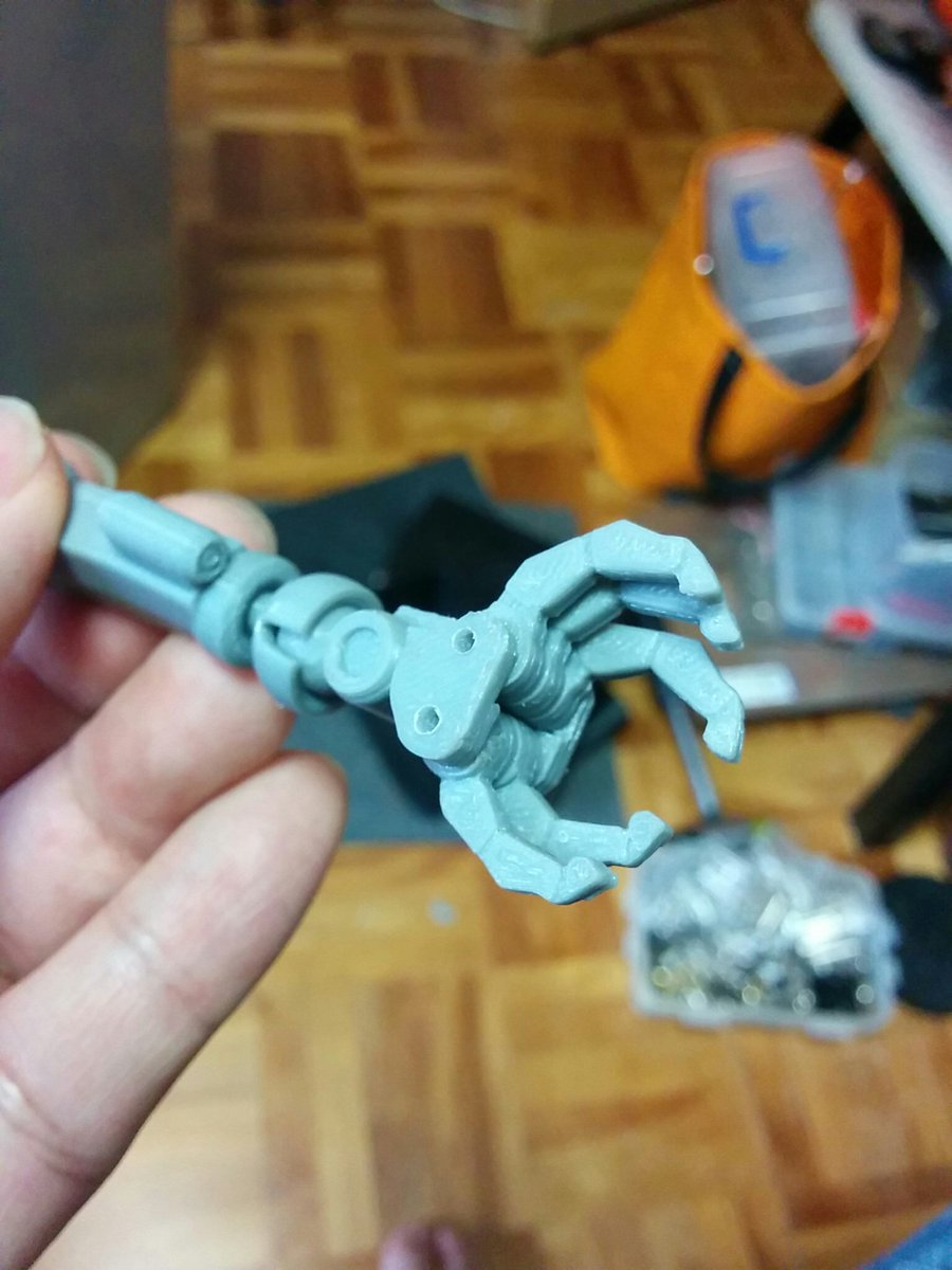 3dプリンタで25cmの骨を作って配る話その1