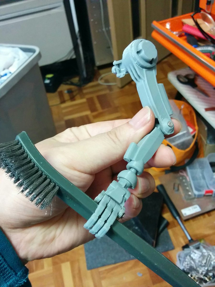 3dプリンタで25cmの骨を作って配る話その1