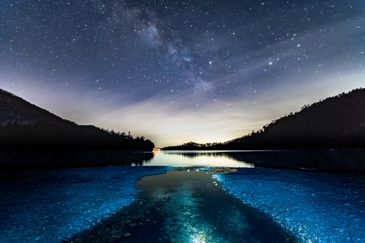 44_ryuji's tweet photo. 5月3日0時からの撮影📷
　#天の川　#星景　#日光　#nikko 
 #湯ノ湖　 #写真好きな人と繋がりたい #写真撮ってる人と繋がりたい 
#ファインダー越しの私の世界 https://t.co/jpdx3oVMRl