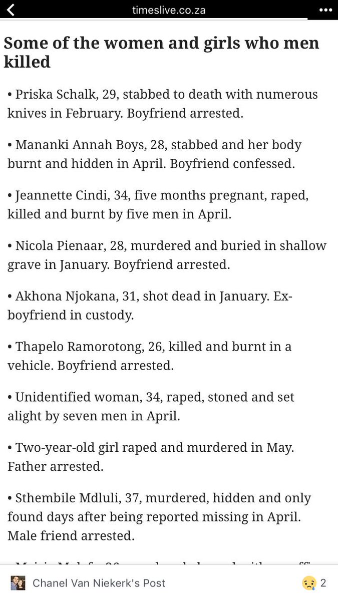 JoaniJohnsonSA's tweet photo. My heart bleeds for these girls 💔Ladies know your worth #KaraboMokoena https://t.co/YftEj8WcbQ