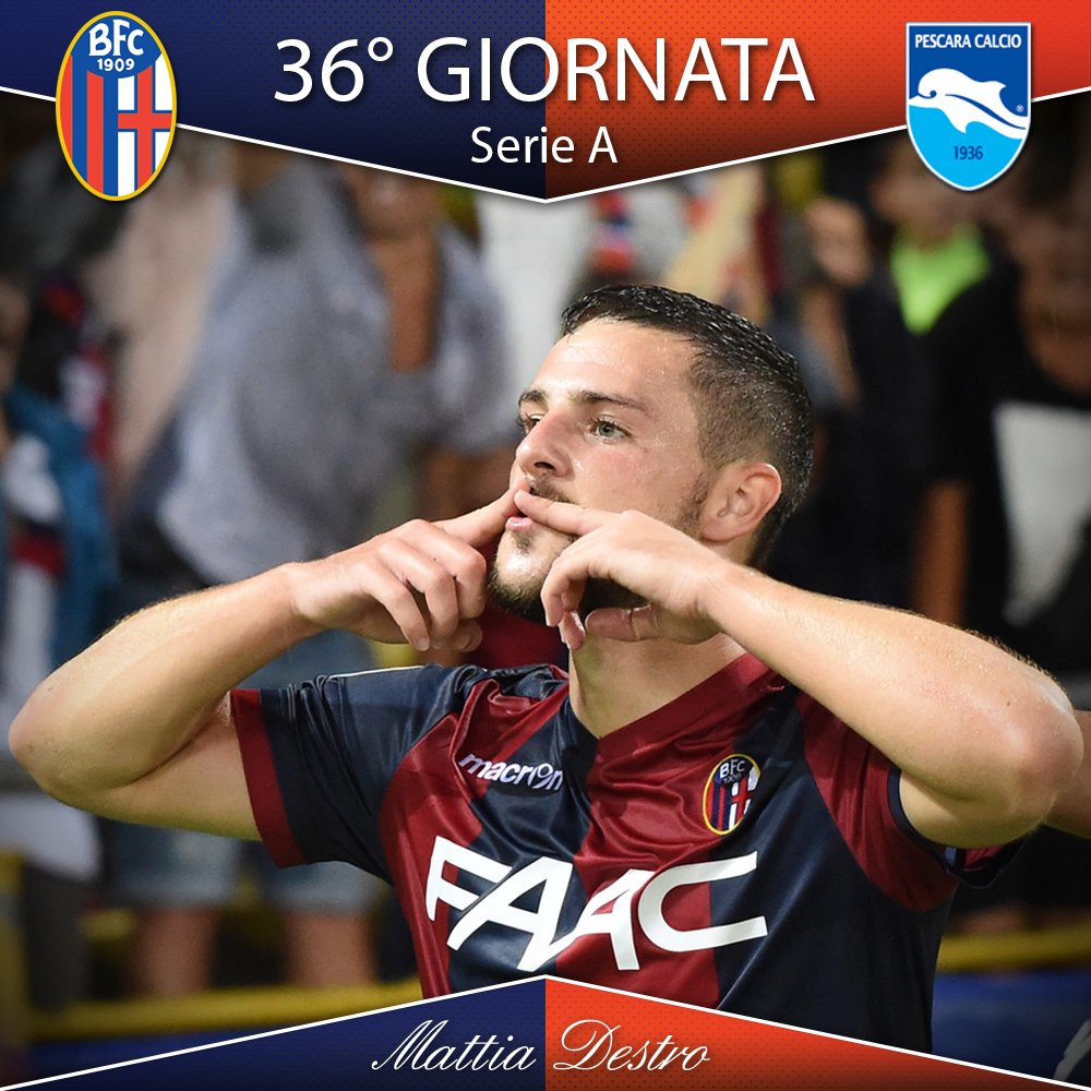 Mattia Destro tweet media
