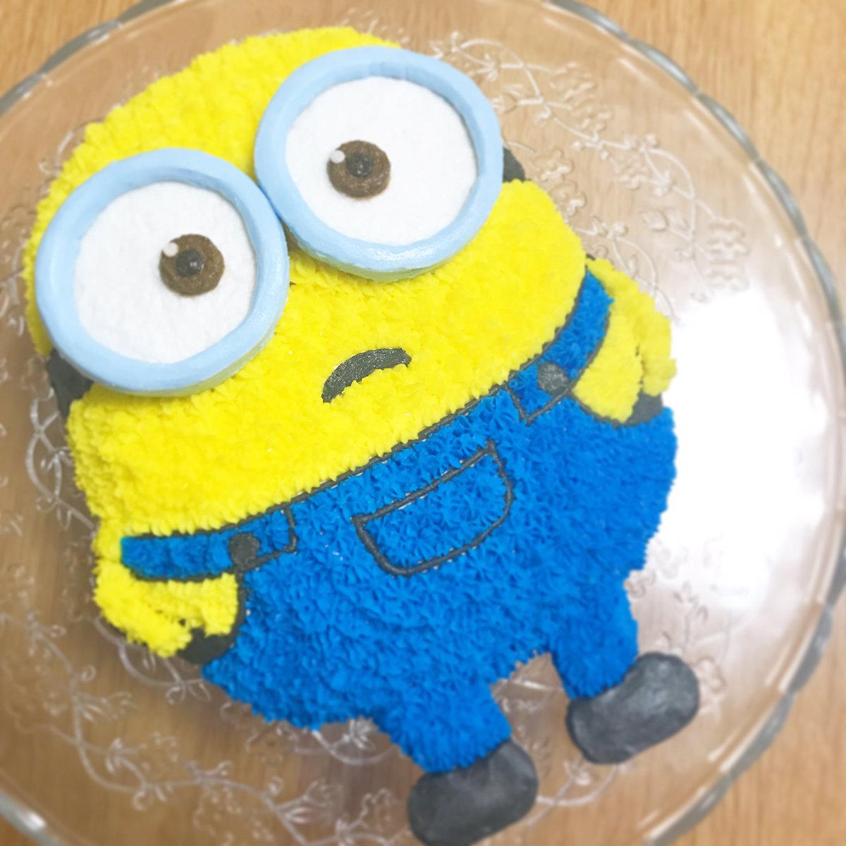 Balo Hama En Twitter 息子のお誕生日ケーキ作りました キャラクターケーキ ミニオン アイシングケーキ Minions