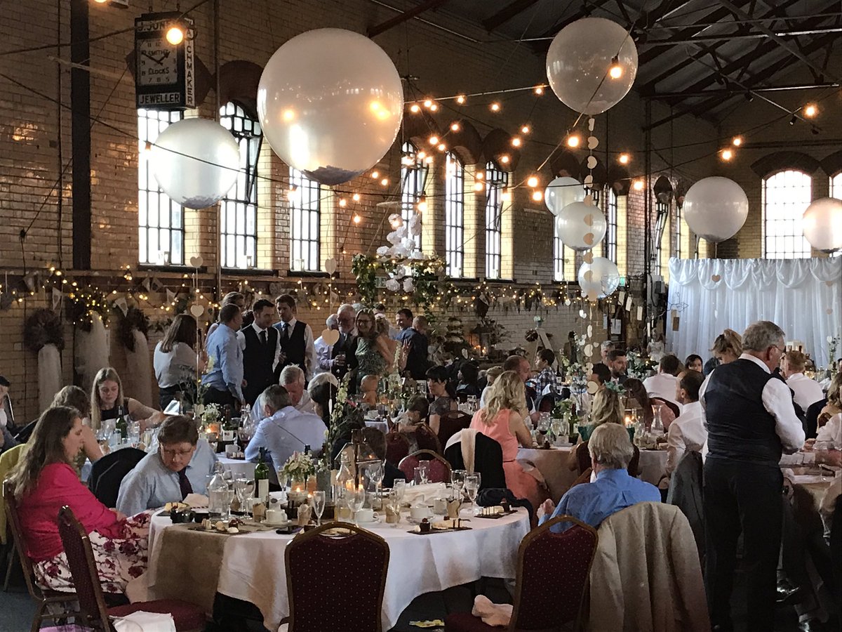 Fantastic day <a href="/KelhamIsland/">Kelham Island Museum</a> congratulations to Gavin &amp; Hannah #wedding #catering #SheffieldisSuper #eventprofs