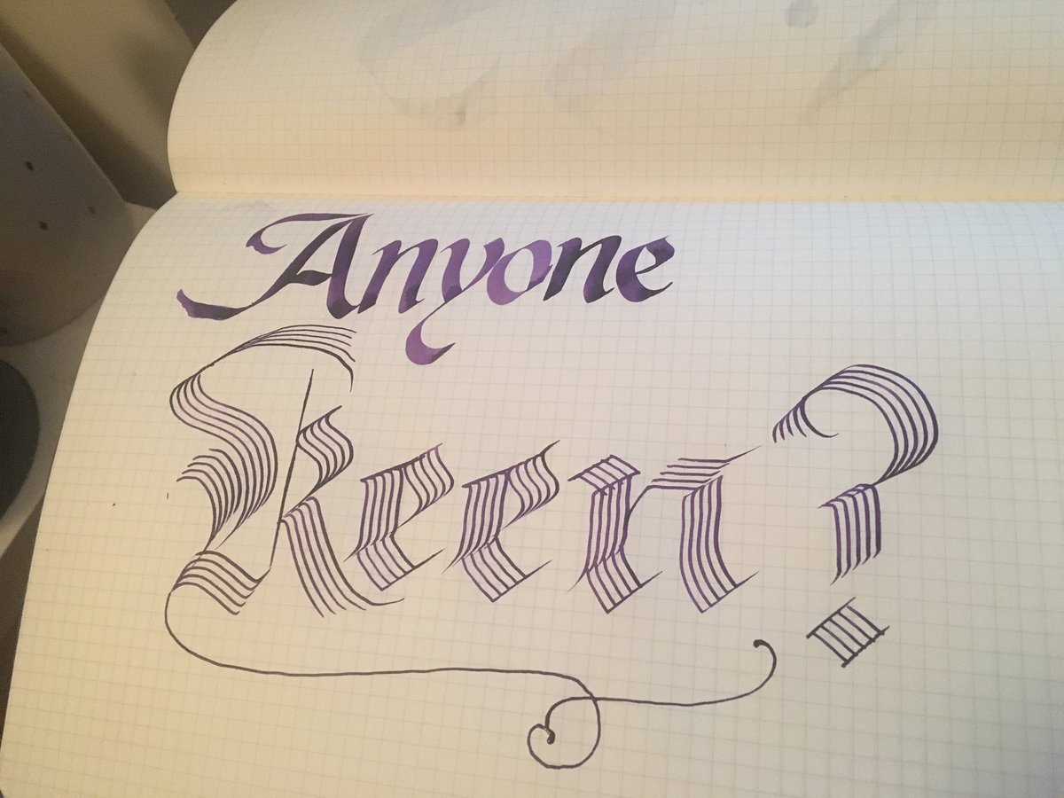 I've been thinking about creating a meet up/group around hand lettering, anyone keen? #letteringalone <a href="/thomaslebas/">Thomas Le Bas</a> <a href="/han_mcg/">Hannah McGeorge</a> #coca4 ?