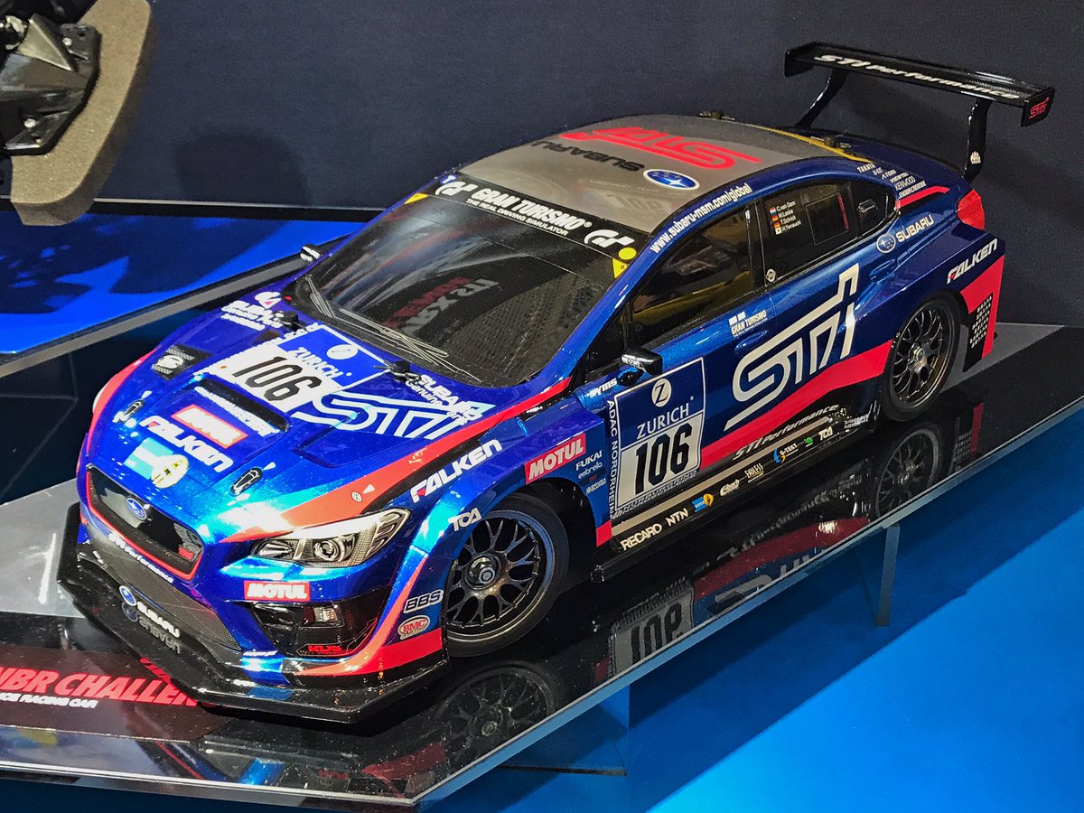 タミヤ SUBARU WRX STI NBR チャレンジ