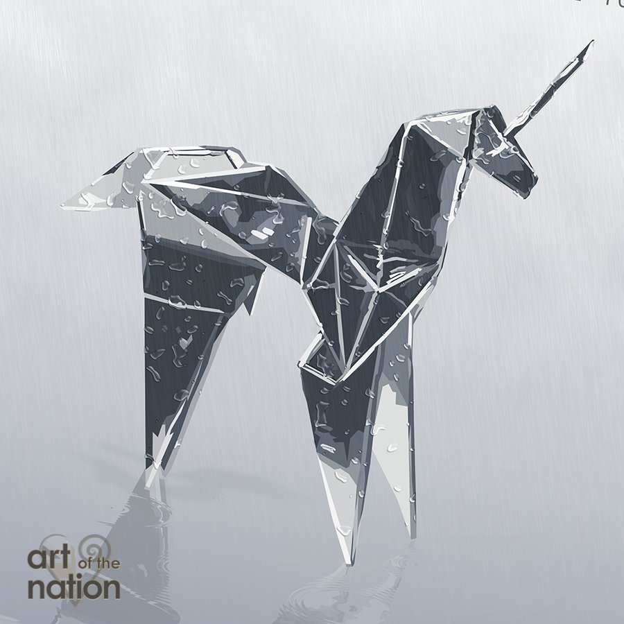 artofthenation's tweet photo. #bladerunner inspired movie #poster featuring iconic #Origami #unicorn. https://t.co/pmqsg25zkk #BladeRunner2049 #movies #RidleyScott https://t.co/hh0tYNcno0