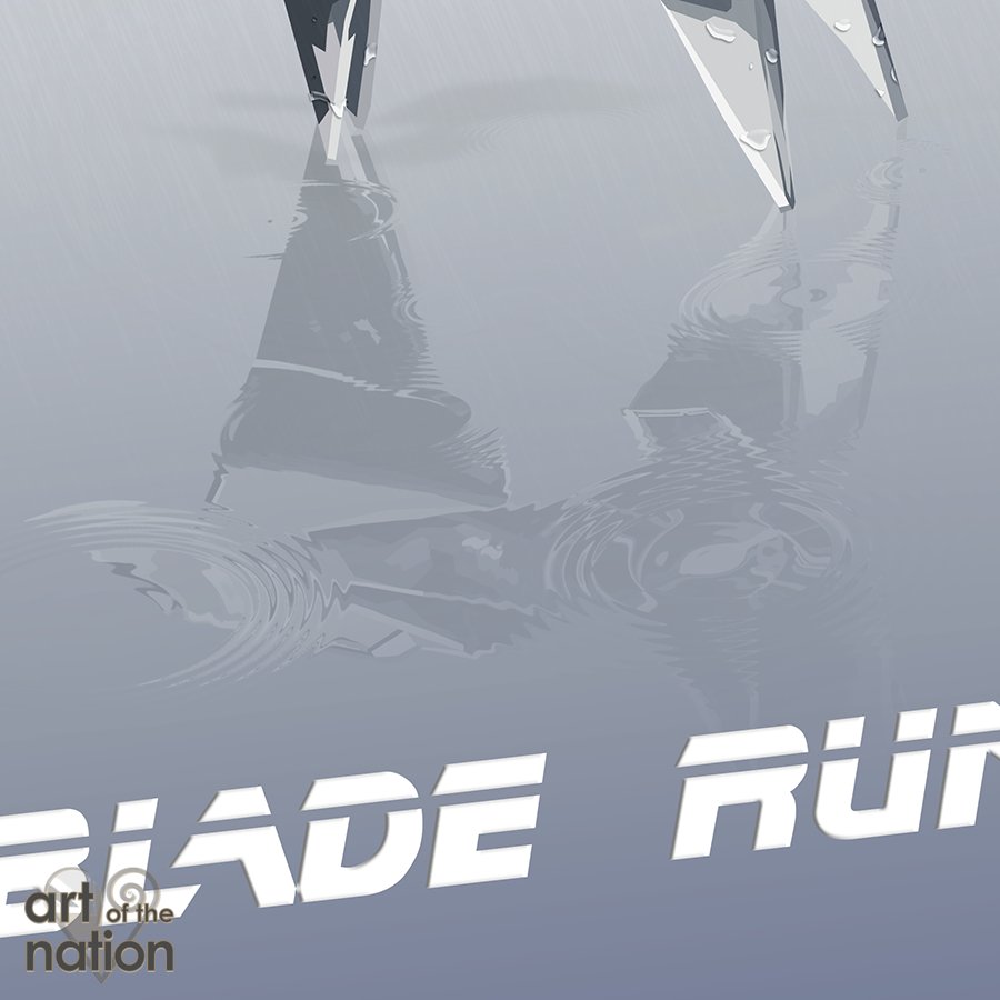 artofthenation's tweet photo. #bladerunner inspired movie #poster featuring iconic #Origami #unicorn. https://t.co/pmqsg25zkk #BladeRunner2049 #movies #RidleyScott https://t.co/hh0tYNcno0