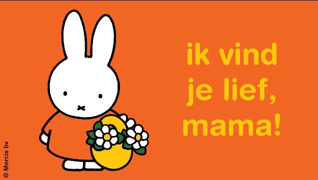 Kus voor alle moeders. In het bijzonder de moeders die gemist worden en de moeders zonder kinderen #moederdag