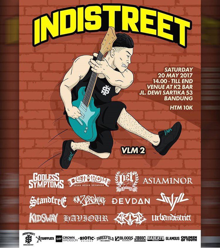 Sabtu, 20 Mei 2017 di K2 Bar (Jalan Dewi Sartika No. 53 Bandung)