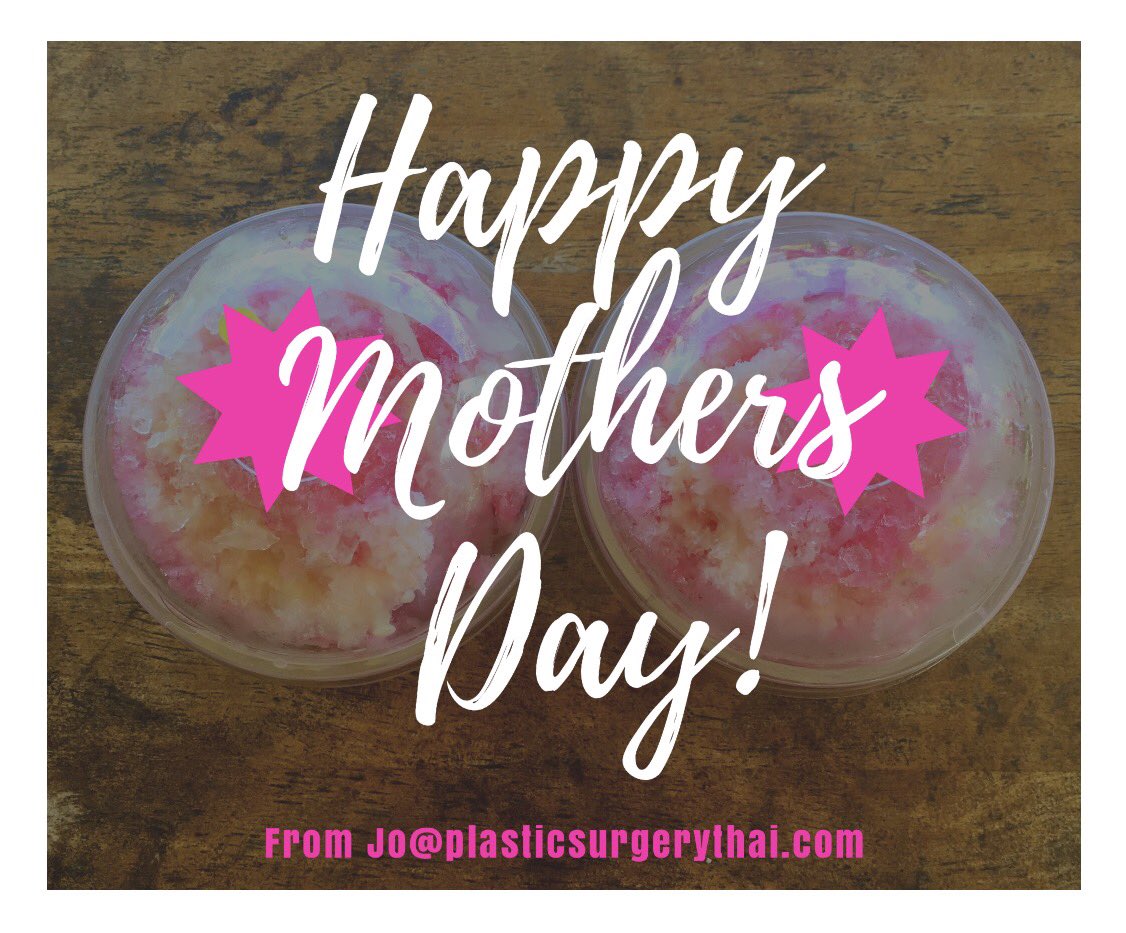 psurgerythai's tweet image. Happy Mothers Day! 💐
From Jo@plasticsurgerythai.com #mothersday #mothersdayweekend #Australia #yummymummy #pst #plasticsurgerythai