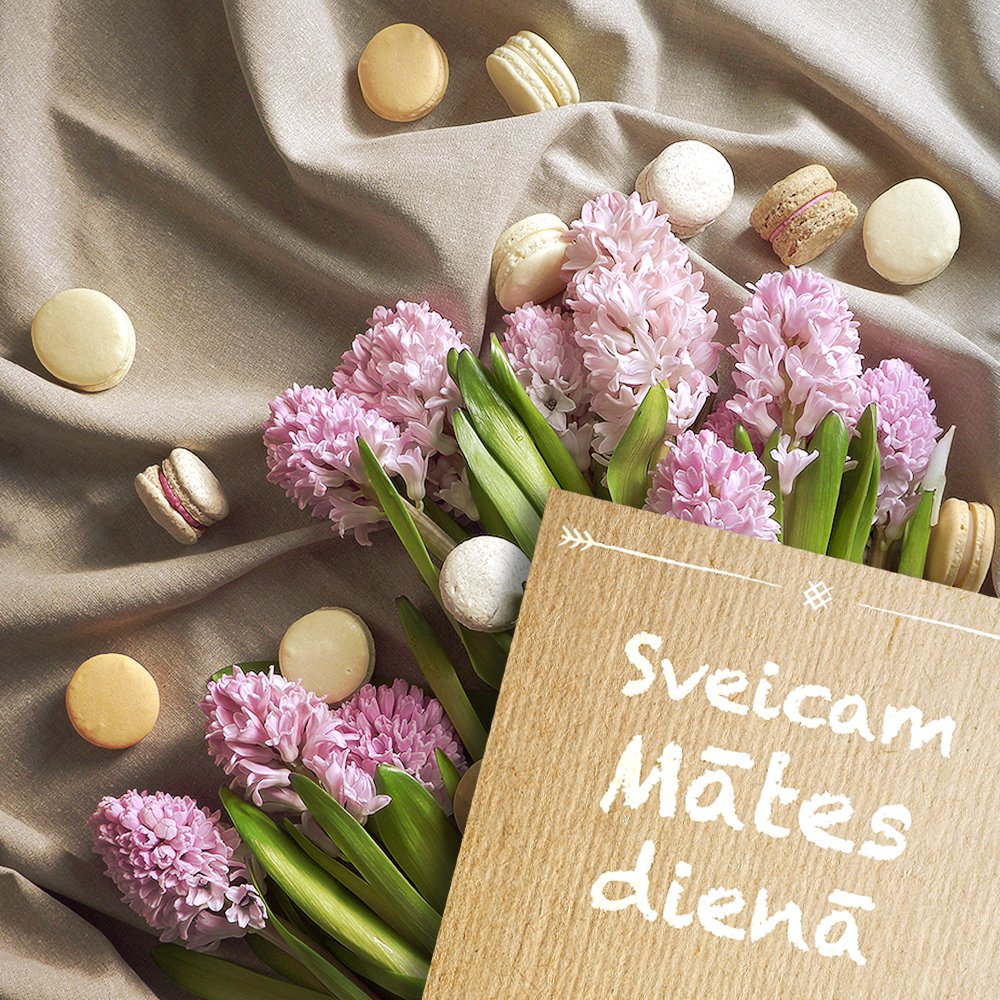 Sirsnīgi sveicieni visām māmiņām Mātes dienā! 
Saulainus, priecīgus un mīlestības pilnus svētkus! 💐