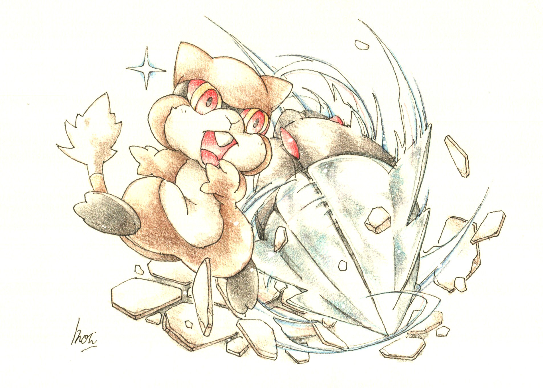 Inori 今日のポケモン図鑑 ｎｏ ４９０ ミネズミの みきり T Co Dyhh5xoxom Twitter