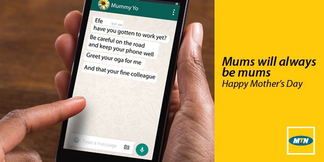 MTNNG's tweet photo. Caring, affectionate&amp;doting. All these words&amp;more describe our awesome mothers. #HappyMothersDay to the women who are always there for us❤️ https://t.co/aK3xdv40Qt