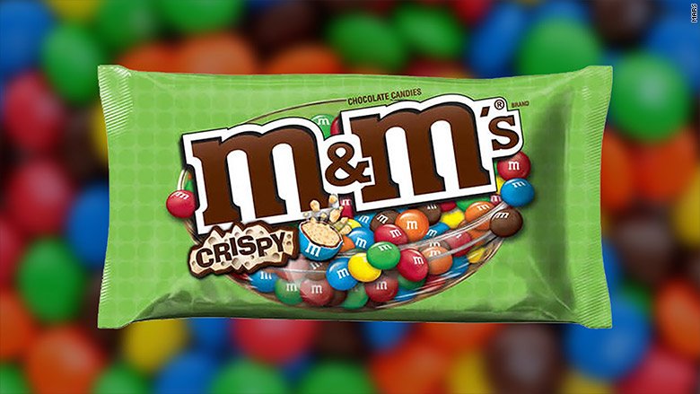 M&M's Crispy makes a comeback