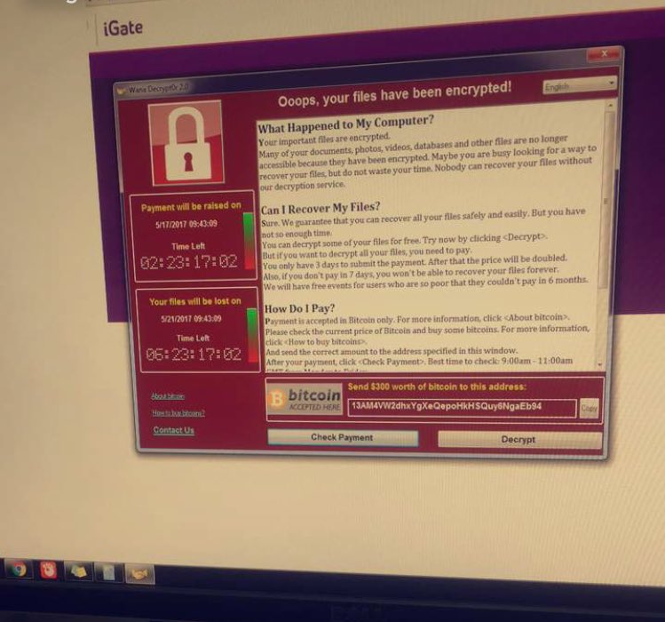 #عاجل فايروس التشفير يضرب @STC_KSA