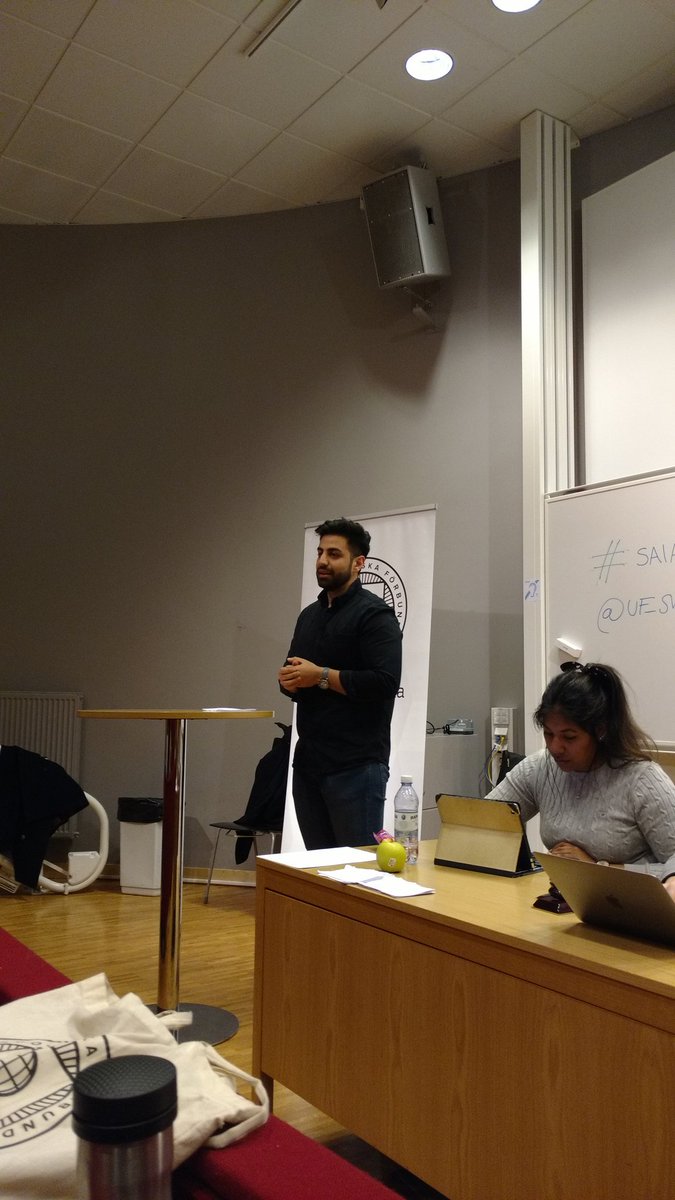 The first candidate and the election committees nomination for vice president, Arash Boulori, speaks on his vision for SAIA. #SAIA17