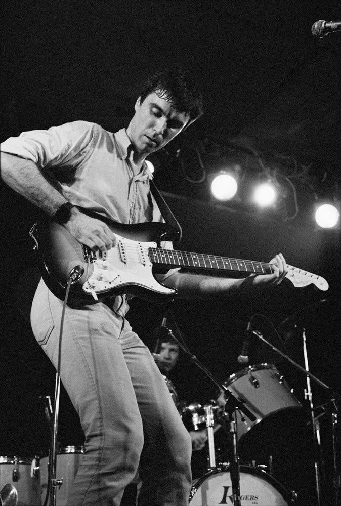 Happy birthday to David Byrne. Photo by Gary Gershoff, 1978. 