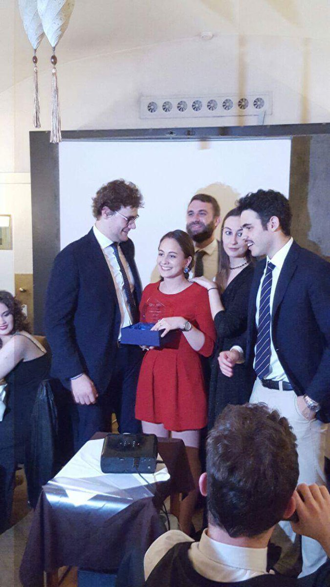 jetopteam's tweet photo. Ringraziamo @JADEItalia per il premio come Miglior Progetto, assegnatoci per il nostro percorso Make It Wearable al #JIMM2017
#JEToPTeam https://t.co/WhVLy8vOfl