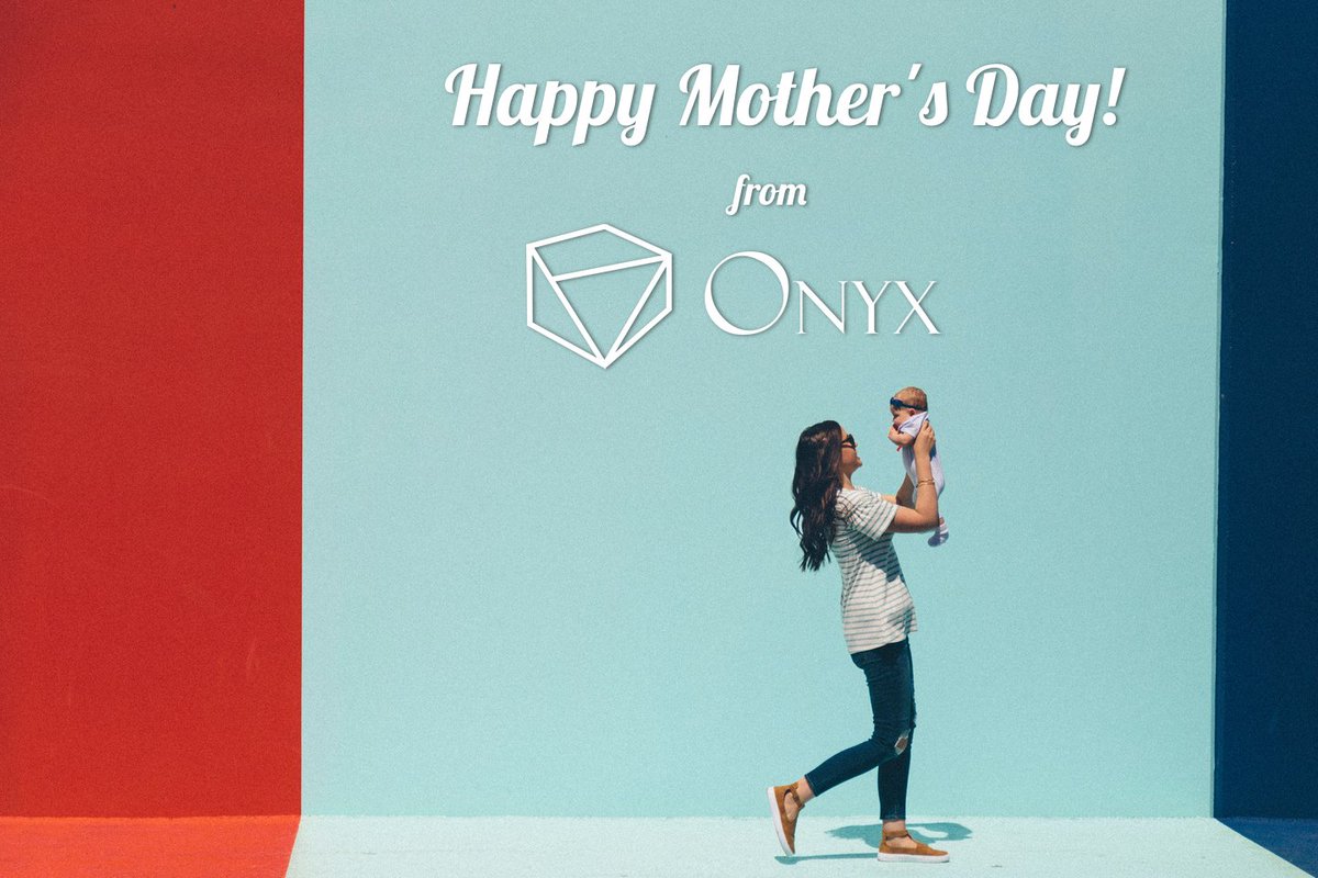 From all of us here at Onyx, we hope all moms have a wonderful Mother's Day!

#happymothersday