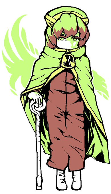 昔のオリジナルキャラ描きました。 