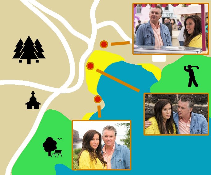 DunmoreRedwater's tweet photo. #redwater locations on this map. More 2b added. Will trace #redwater road race after tonight's broadcast which includes nearby Passage East. https://t.co/EjVoWXyLUn