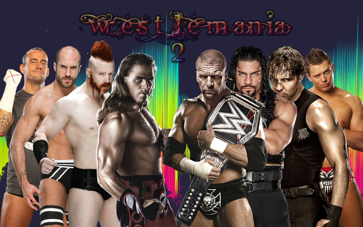wweteamtr's tweet photo. #WWETeamTRPPV - Wrestlemania 2

The Revolution vs The Authority https://t.co/TYLSeXhRxG