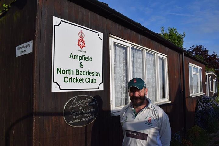 1st XI being lead of the pitch by <a href="/G_Buck/">Gavin Buckle</a> (5wkt haul) and Nikul (101*) after a fantastic victory yesterday. Well done lads! #UpTheAmps