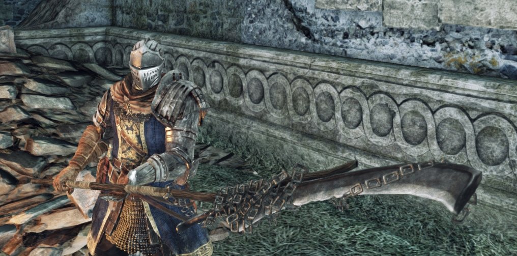 Victor on Twitter: NEVER REALIZED DARK SOULS 2'S GREAT MACHETE WAS LITERALLY A MACHETE CHAINED TO A STICK. LOVE THIS SO MUCH. https://t.co/MB9zTNn3kP" / Twitter