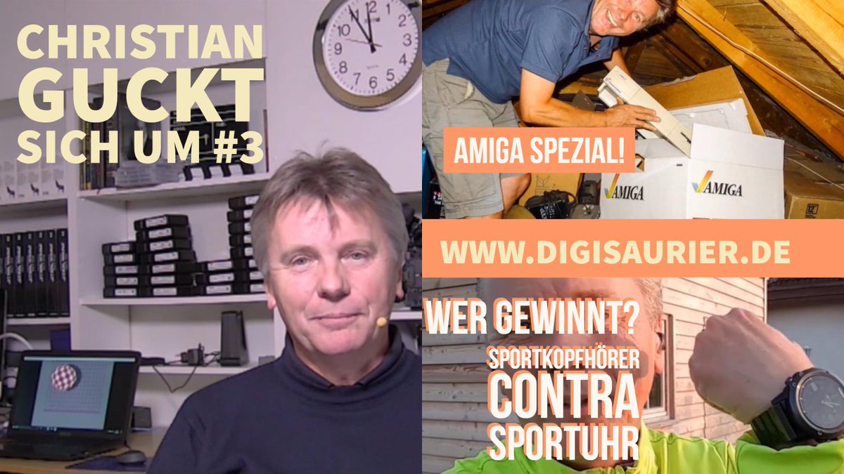 DigiSaurier's tweet photo. Die neue Folge von Christian guckt sich um wäre nun auf Youtube verfügbar.Tests, Geschichten und Tipps. https://t.co/aQJ3J76llM @Scene_World https://t.co/LUa9xpL4ds