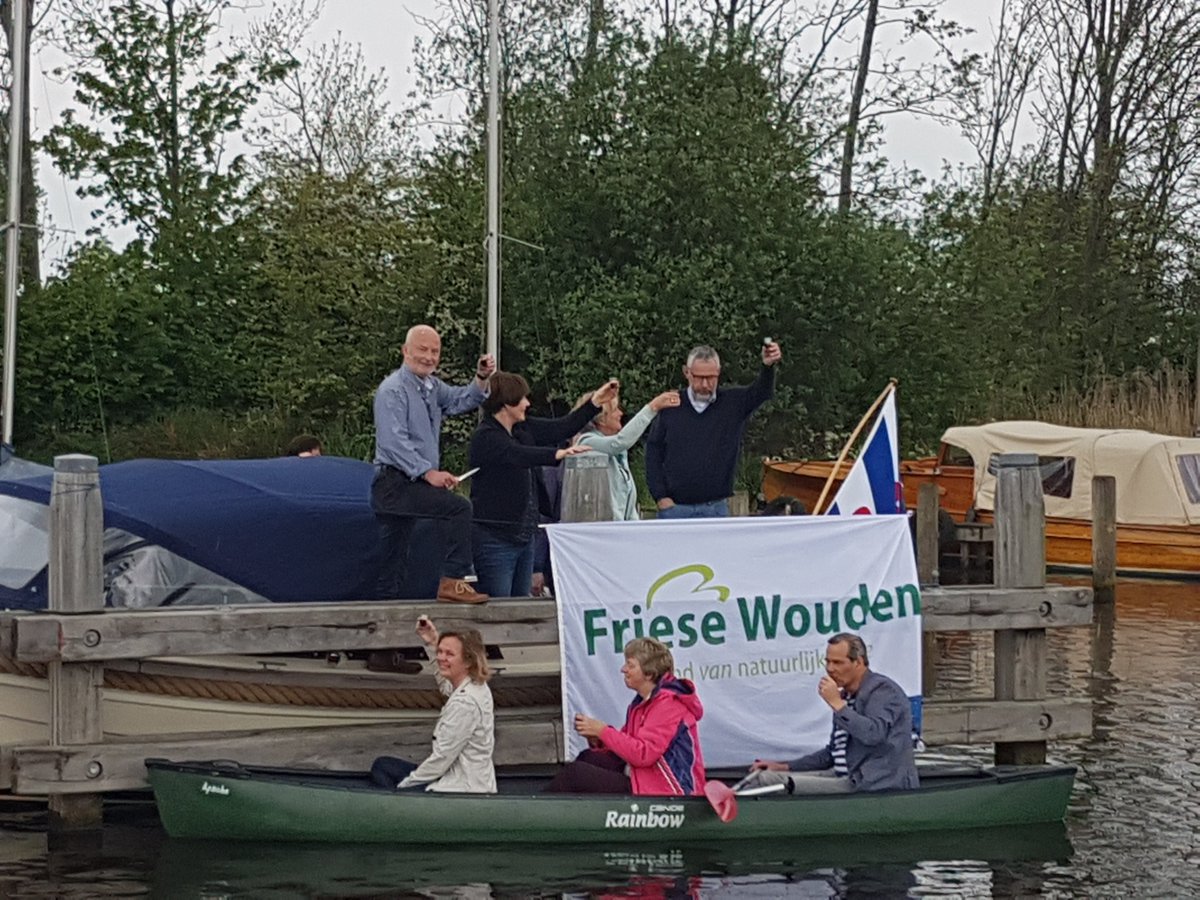 Opening toeristisch seizoen #FrieseWouden. Ervaar het prachtige  landschap vanaf het water!