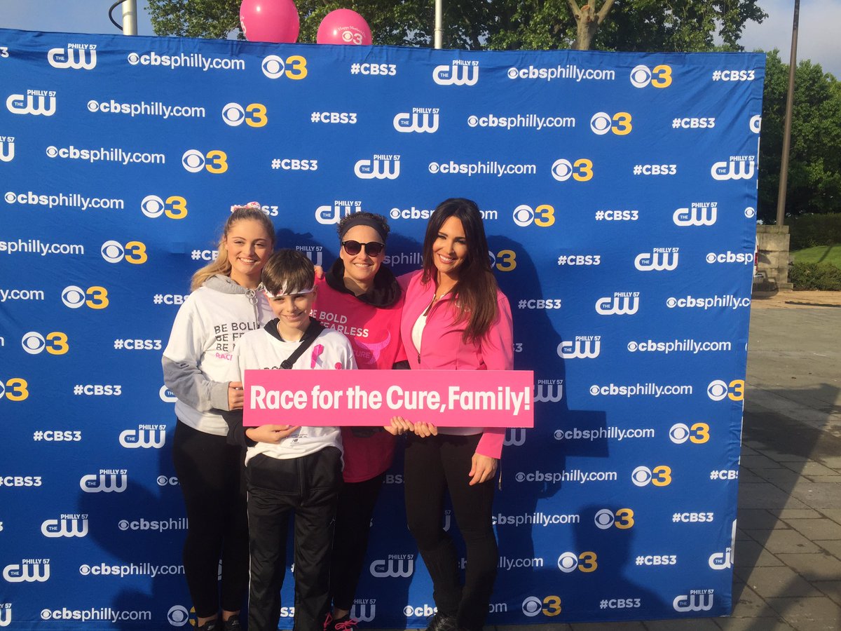 CBSPhiladelphia's tweet photo. At @KomenPhilly #CBS3RFTC? Come snap a #cbs3selfie with @MeishaCBS3 https://t.co/1BY0BCiwuT