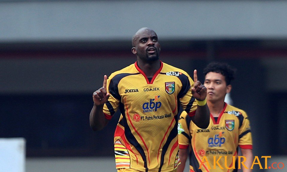 First goal with <a href="/MitraKukar/">Mitra Kukar FC</a> Al Hamdulilah 🙏🏾