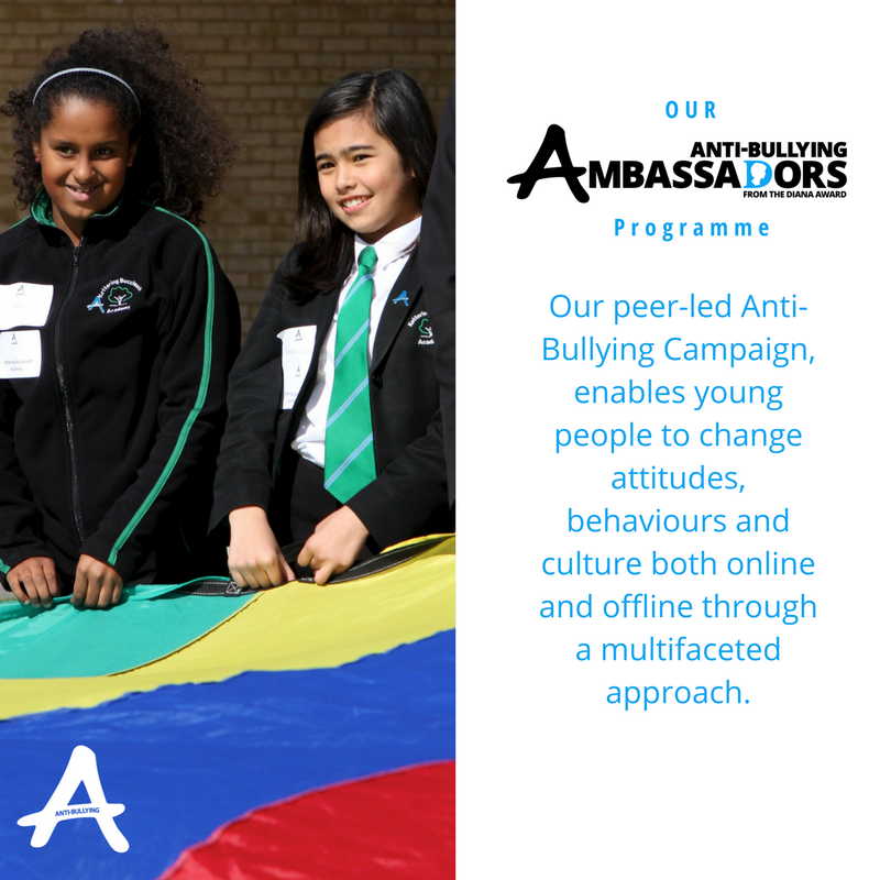 DianaAward's tweet photo. Stigma is attached to so many of the issues young people face today. We're combating this through our Anti-Bullying Ambassadors Campaign. https://t.co/YcqOdWJaEO