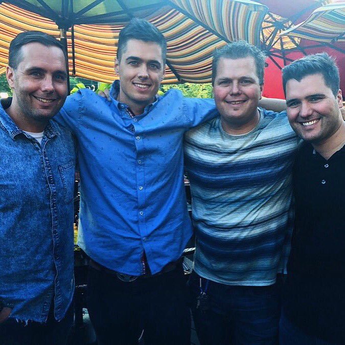 MamaBrown's tweet photo. So thankful for the honor of being the mom of our 4 sons! Love you @pjon @timbdesignmpls @dbreach @evangelistmatt #BlessedMom #AmazingSons https://t.co/y5sLmIfD56