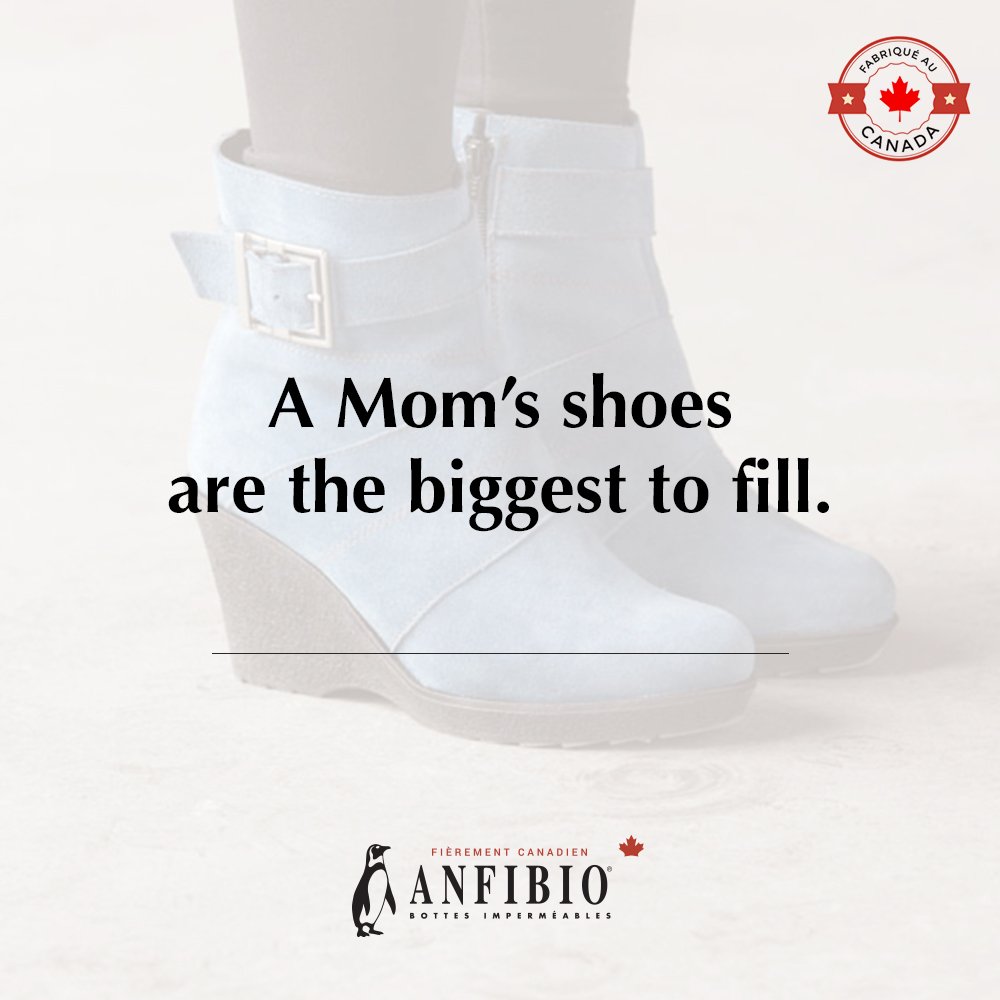AnfibioBoots's tweet photo. Spoil your #mom this #MothersDay! #Anfibioboots #MTL #montreal #madeinmontreal #local https://t.co/7eGmrjaVrR