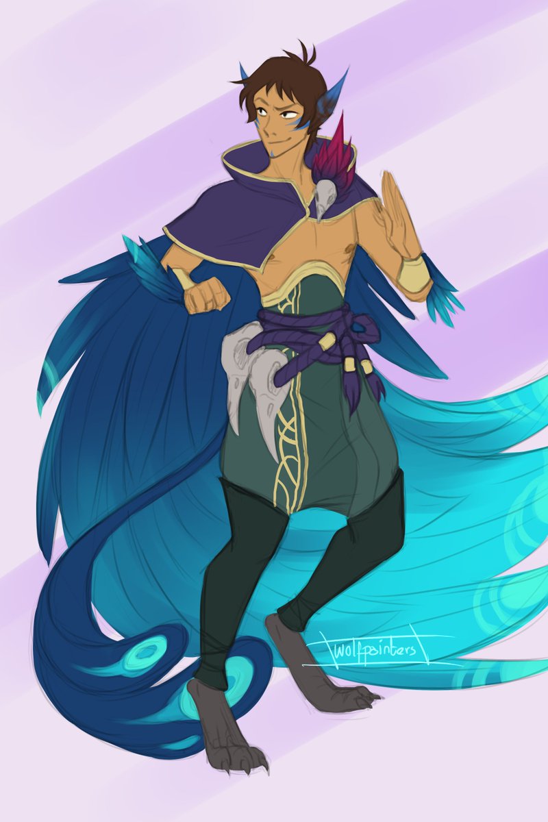 posts them here as well, because I love theM. Xayah and Rakan has such a klance vibe i couldnt help myself