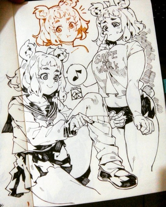 Page 5 &amp; 7/168: more Kumako and a possible new OC. Thinking of naming her Monika or Veronika or something of that manner 