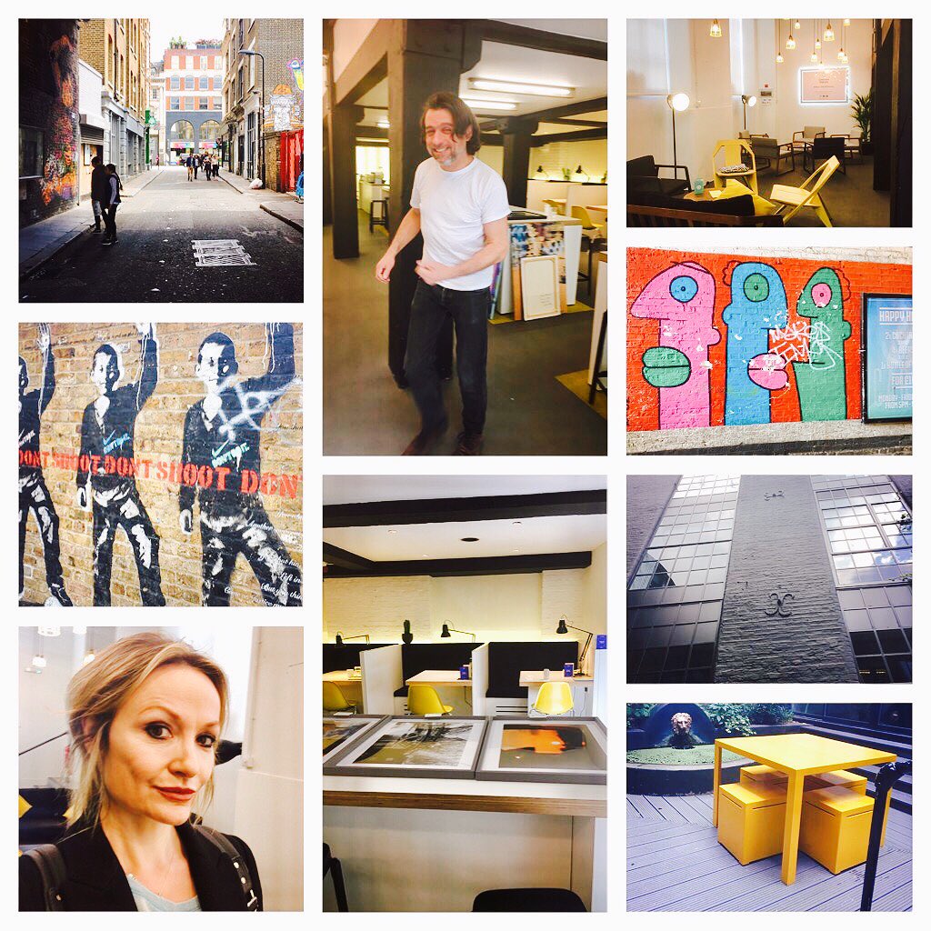 ArtistBlandine's tweet photo. Work delivered -Beautiful space #CreativeDebuts #TheCultHouse starts Thursday evening #Abstractive https://t.co/Cc331UfXVt
