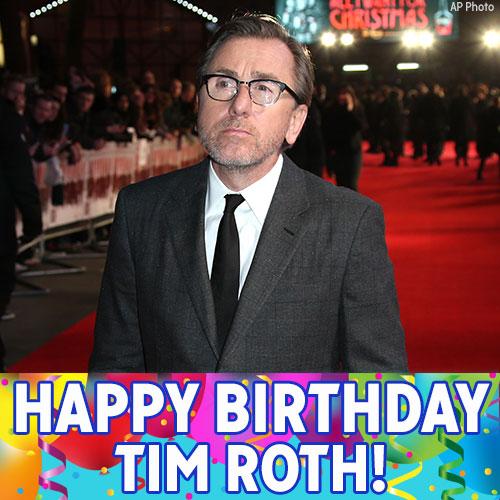 Happy Birthday to actor Tim Roth! 