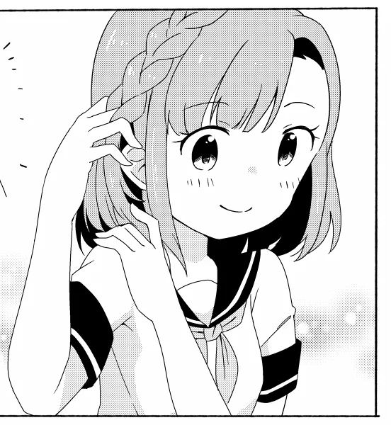 ISF03、A15『空飛ぶフーセンガム。』さんの七尾百合子合同誌に2ページの漫画を書かせて頂きました。
なんだかふんわりした漫画ですがよろしくお願いします～!
https://t.co/pbqyHxSZge 