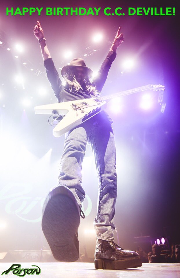 Wishing our very own C.C. DeVille a very happy birthday today!! 