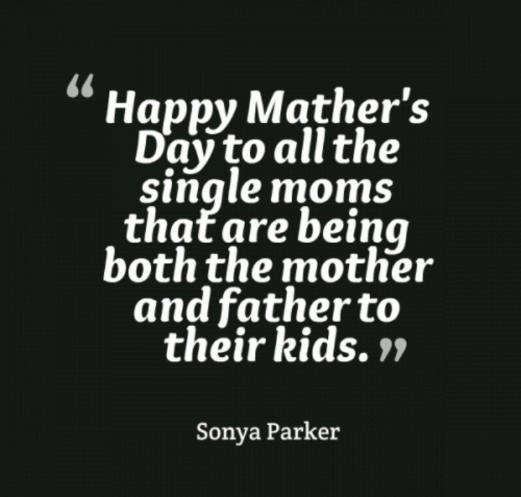 Happy #MothersDay to all the moms and happy #MathersDay to all the single m...