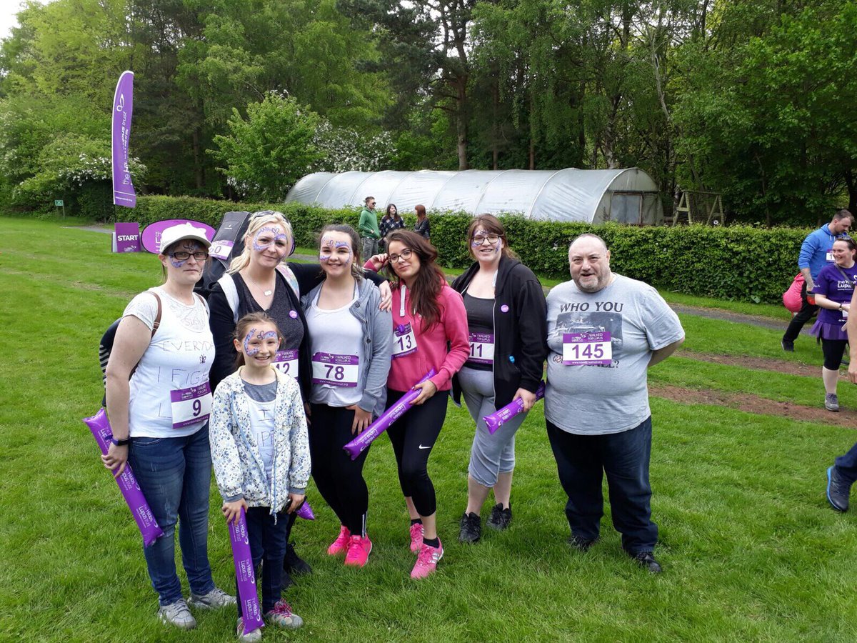 piburtoncentral's tweet photo. Well done to some of the team that have done a sponsored walk to raise awareness of Lupus,supporting one of our team members who has Lupus!💜 https://t.co/DHOohTE6Rn